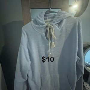 Cozy Light Gray Hoodie